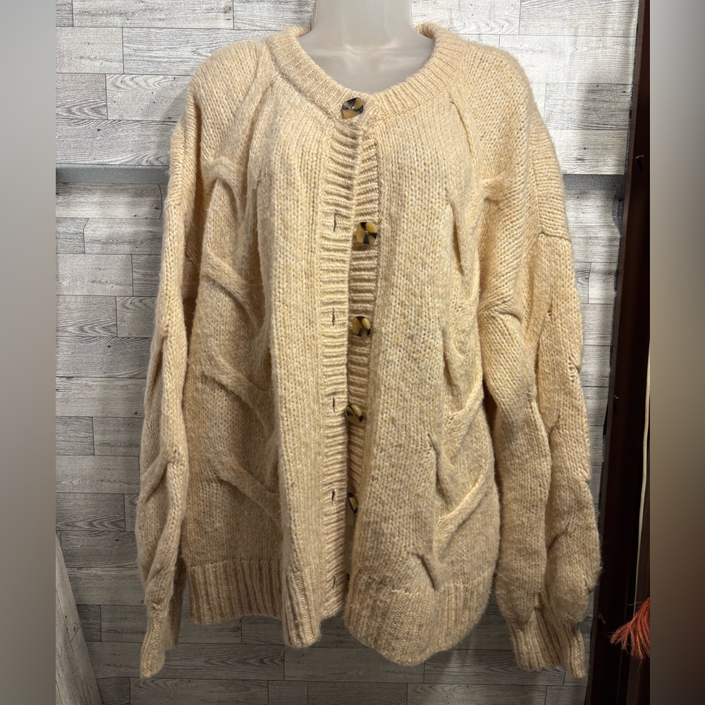 Madewell Cream Knit Sweater